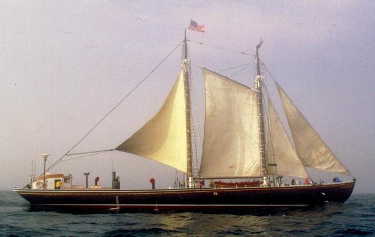Sherman Zwicker dory schooner