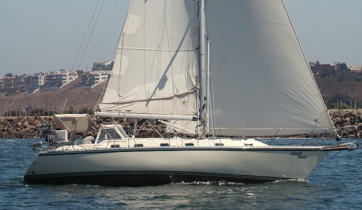 Caliber 40 LRC under sail